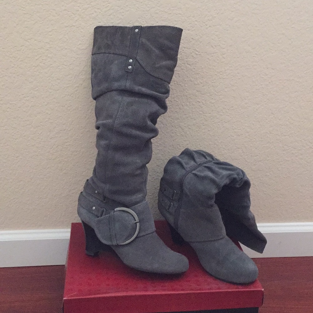 Naughty Monkey Tall Suede Boots